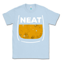 Dusty Blue neat whiskey glass Classic Tee - artisFamous