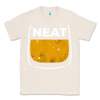 Natural neat whiskey glass Classic Tee - artisFamous