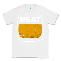 White neat whiskey glass Classic Tee - artisFamous