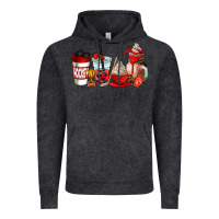 Vintage Black hockey coffee cups Vintage Hoodie - AdoDesignShop