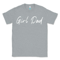 Heather Grey girl dad Classic Tee - artisFamous