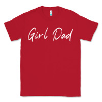Red girl dad Classic Tee - artisFamous