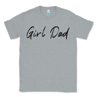 Heather Grey girl dad Classic Tee - artisFamous