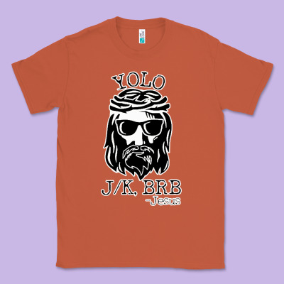 Funny Jesus Easter Yolo Jk Brb Classic Tee Designed By Artisfamous