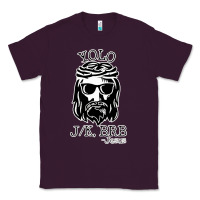 Plum funny jesus easter yolo jk brb Classic Tee - artisFamous