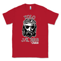 Red funny jesus easter yolo jk brb Classic Tee - artisFamous