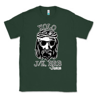 Sports Green funny jesus easter yolo jk brb Classic Tee - artisFamous