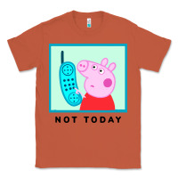 Copper peppa pig not today Classic Tee - artisFamous