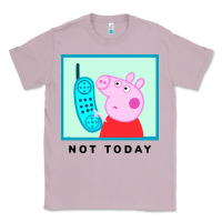 Lilac peppa pig not today Classic Tee - artisFamous