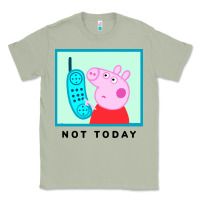 Matcha peppa pig not today Classic Tee - artisFamous