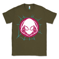Army Green spider girl Classic Tee - artisFamous
