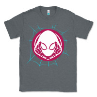 Charcoal Heather spider girl Classic Tee - artisFamous