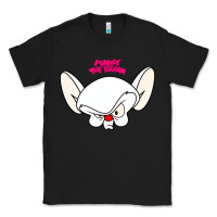 Black pinky and the brain big face Classic Tee - artisFamous