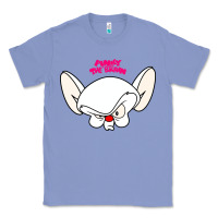 Colony Blue pinky and the brain big face Classic Tee - artisFamous