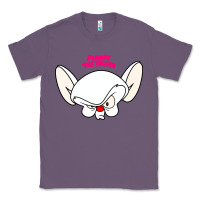 Lavender pinky and the brain big face Classic Tee - artisFamous
