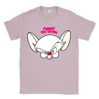 Lilac pinky and the brain big face Classic Tee - artisFamous