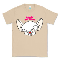 Mushroom pinky and the brain big face Classic Tee - artisFamous
