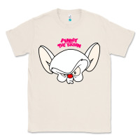 Natural pinky and the brain big face Classic Tee - artisFamous