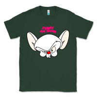 Sports Green pinky and the brain big face Classic Tee - artisFamous