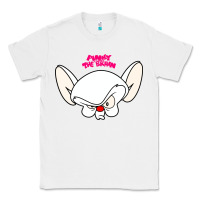 White pinky and the brain big face Classic Tee - artisFamous