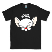Black pinky and the brain big face Classic Tee - artisFamous