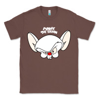 Chestnut pinky and the brain big face Classic Tee - artisFamous
