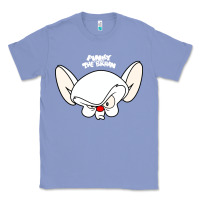 Colony Blue pinky and the brain big face Classic Tee - artisFamous