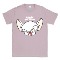 Lilac pinky and the brain big face Classic Tee - artisFamous