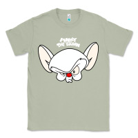 Matcha pinky and the brain big face Classic Tee - artisFamous