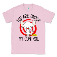 Bubblegum Pink pinky and the brain you are under my control Classic Tee - artisFamous