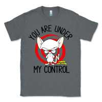 Charcoal Heather pinky and the brain you are under my control Classic Tee - artisFamous