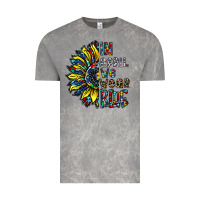 Cloud Rock autism sunflower Vintage Tee - CowhideDigitalArt