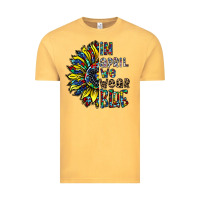 Vintage Mustard autism sunflower Vintage Tee - CowhideDigitalArt