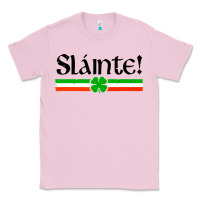 Bubblegum Pink slainte shirt irish cheers toast shamrock Classic Tee - artisFamous