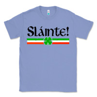 Colony Blue slainte shirt irish cheers toast shamrock Classic Tee - artisFamous