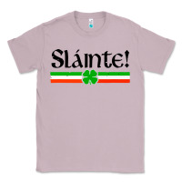 Lilac slainte shirt irish cheers toast shamrock Classic Tee - artisFamous