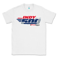 White Indy 500 Classic Tee - artisFamous