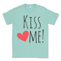 Seafoam Kiss Me Classic Tee - artisFamous