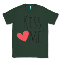 Sports Green Kiss Me Classic Tee - artisFamous