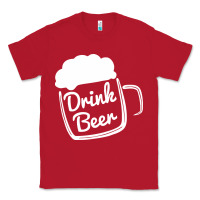Red cool drink beer Classic Tee - artisFamous