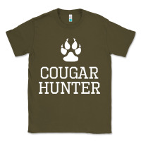 Army Green cougar hunter Classic Tee - artisFamous