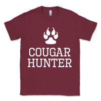 Burgundy cougar hunter Classic Tee - artisFamous