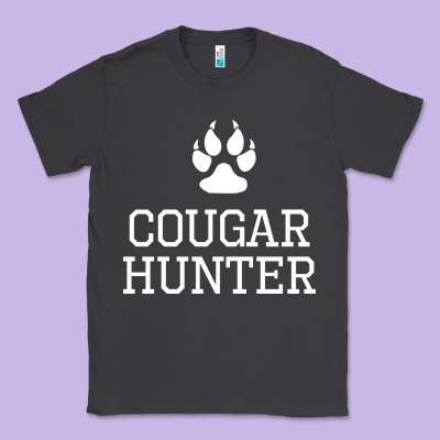 Cougar Hunter Classic Tee Designed By Artisfamous