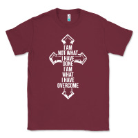 Burgundy christian recovery Classic Tee - artisFamous