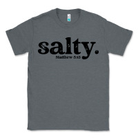 Charcoal Heather christian salty Classic Tee - artisFamous