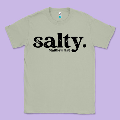 Christian Salty Classic Tee Designed By Artisfamous