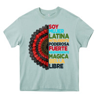 Arona hispanic heritage month hand fan Heavy Core Tee - BundleAndBundleShop
