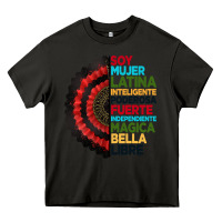 Asphalt hispanic heritage month hand fan Heavy Core Tee - BundleAndBundleShop