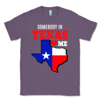 Lavender state of texas somebody loves me Classic Tee - artisFamous