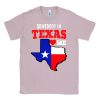 Lilac state of texas somebody loves me Classic Tee - artisFamous